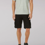 Lee Men Extreme Motion Carolina Cargo Short Black Clothing 480T988