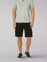 Lee Men Extreme Motion Carolina Cargo Short Black Clothing 480T988