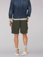 Lee Men Extreme Motion Carolina Cargo Short Frontier Olive Clothing 480T991 - Image 2