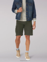 Lee Men Extreme Motion Carolina Cargo Short Frontier Olive Clothing 480T991