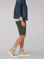 Lee Men Extreme Motion Carolina Cargo Short Frontier Olive Clothing 480T991 - Image 3