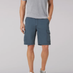 Lee Men Extreme Motion Crossroads Shorts Slate Clothing 480T1010