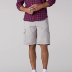 Lee Men Extreme Motion Crossroads Shorts Stone Clothing 480T1007