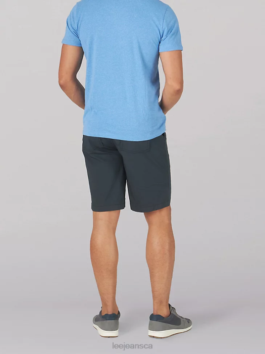 Lee Men Extreme Motion Deep Pocket Utility Short Charcoal Clothing 480T1028 - Image 2