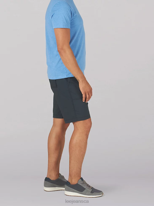 Lee Men Extreme Motion Deep Pocket Utility Short Charcoal Clothing 480T1028 - Image 3