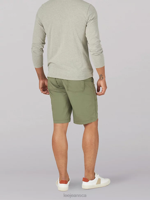 Lee Men Extreme Motion Deep Pocket Utility Short Deep Lichen Green Clothing 480T1027 - Image 2