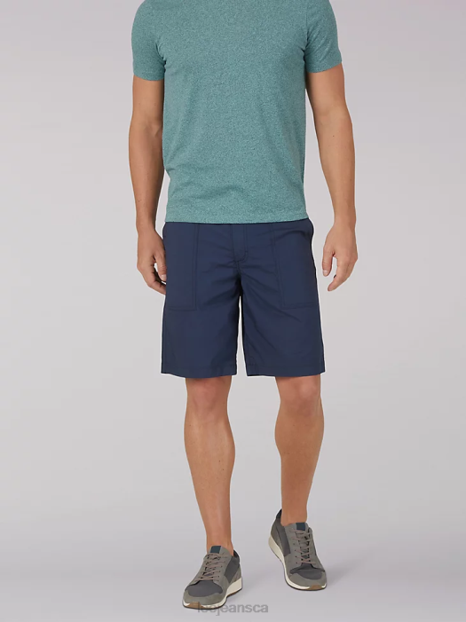 Lee Men Extreme Motion Deep Pocket Utility Short Navy Clothing 480T1029 - Image 1