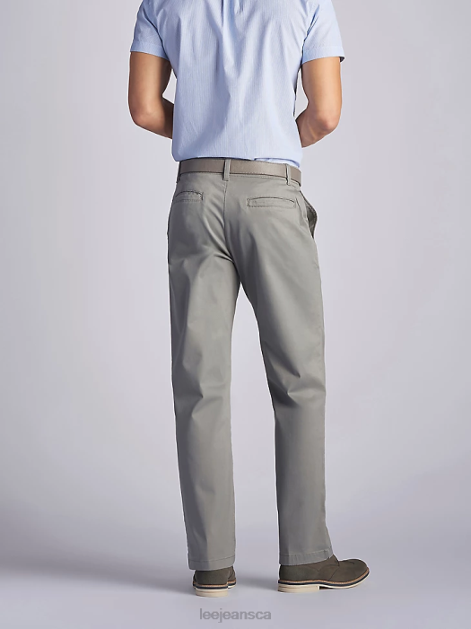 Lee Men Extreme Motion Khaki Pant (Big & Tall) Iron Clothing 480T769 - Image 2