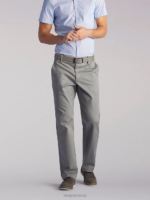 Lee Men Extreme Motion Khaki Pant (Big & Tall) Iron Clothing 480T769