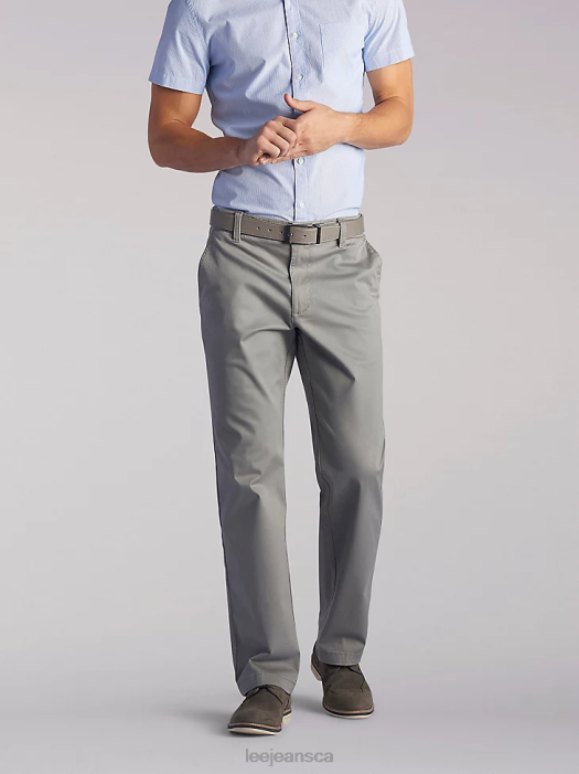 Lee Men Extreme Motion Khaki Pant (Big & Tall) Iron Clothing 480T769 - Image 1