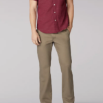 Lee Men Extreme Motion Khaki Pant Breen Clothing 480T716