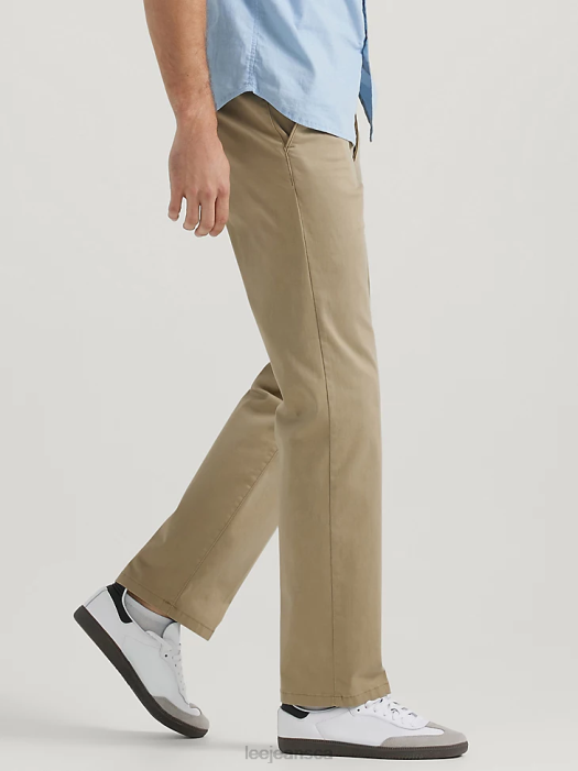 Lee Men Extreme Motion Khaki Pant Vintage Grey Clothing 480T720 - Image 3