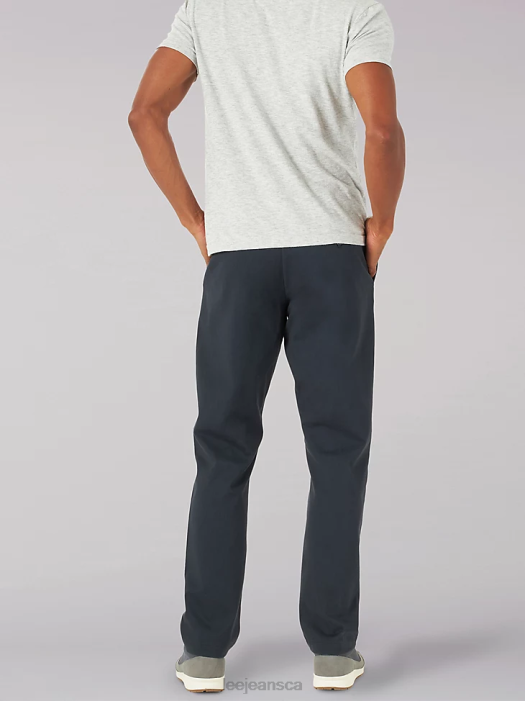 Lee Men Extreme Motion MVP Relaxed Fit Flat Front Pant Navy Clothing 480T757 - Image 2