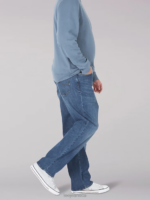 Lee Men Extreme Motion MVP Relaxed Straight Jean (Big & Tall) King Clothing 480T593 - Image 3