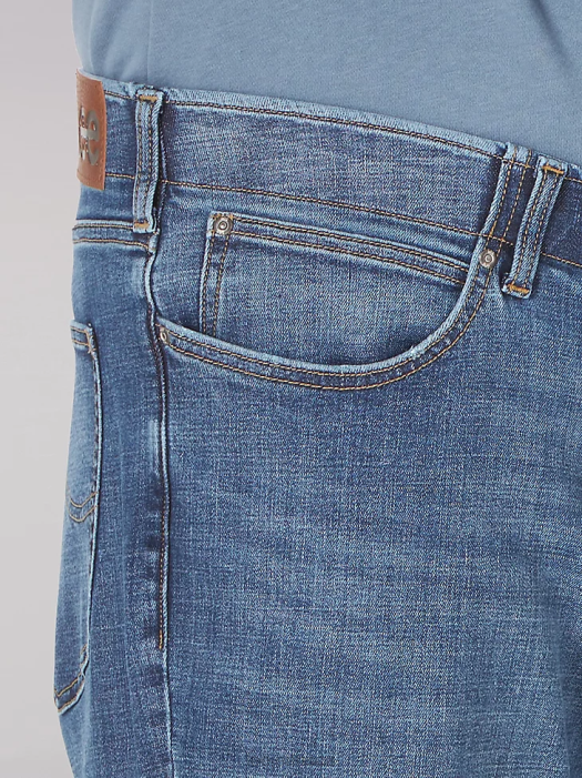 Lee Men Extreme Motion MVP Relaxed Straight Jean (Big & Tall) King Clothing 480T593 - Image 5