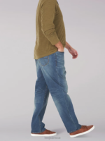 Lee Men Extreme Motion MVP Relaxed Straight Jean (Big & Tall) Nelson Clothing 480T591 - Image 3