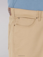 Lee Men Extreme Motion MVP Relaxed Straight Jean (Big & Tall) Oscar Khaki Clothing 480T594 - Image 4