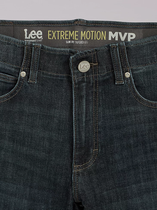 Lee Men Extreme Motion MVP Slim Fit Tapered Jean Sebastian Clothing 480T696 - Image 6