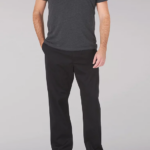 Lee Men Extreme Motion MVP Straight Fit Pant (Big & Tall) Black Clothing 480T774