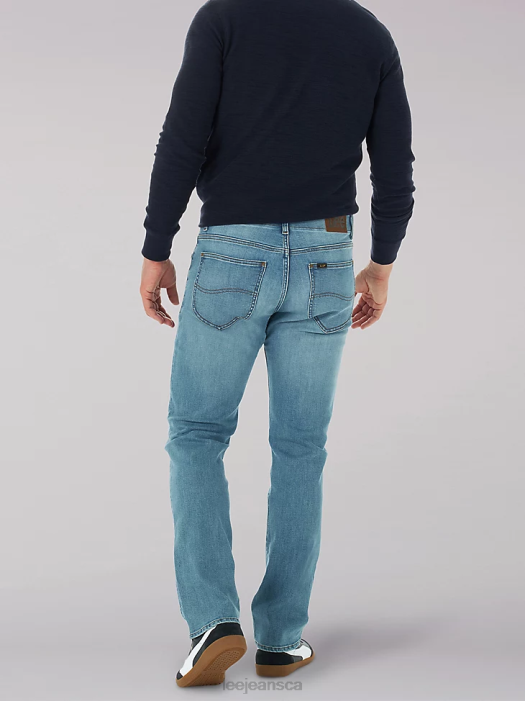 Lee Men Extreme Motion MVP Straight Fit Tapered Jean Posty Clothing 480T609 - Image 2