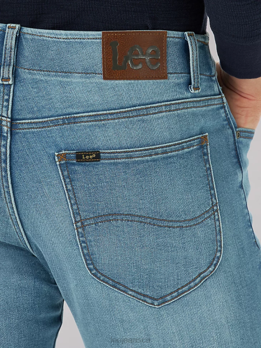 Lee Men Extreme Motion MVP Straight Fit Tapered Jean Posty Clothing 480T609 - Image 4
