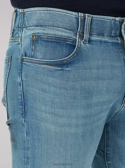 Lee Men Extreme Motion MVP Straight Fit Tapered Jean Posty Clothing 480T609 - Image 5