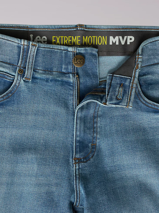 Lee Men Extreme Motion MVP Straight Fit Tapered Jean Posty Clothing 480T609 - Image 7