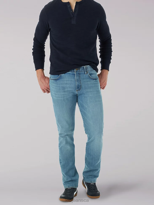 Lee Men Extreme Motion MVP Straight Fit Tapered Jean Posty Clothing 480T609 - Image 1