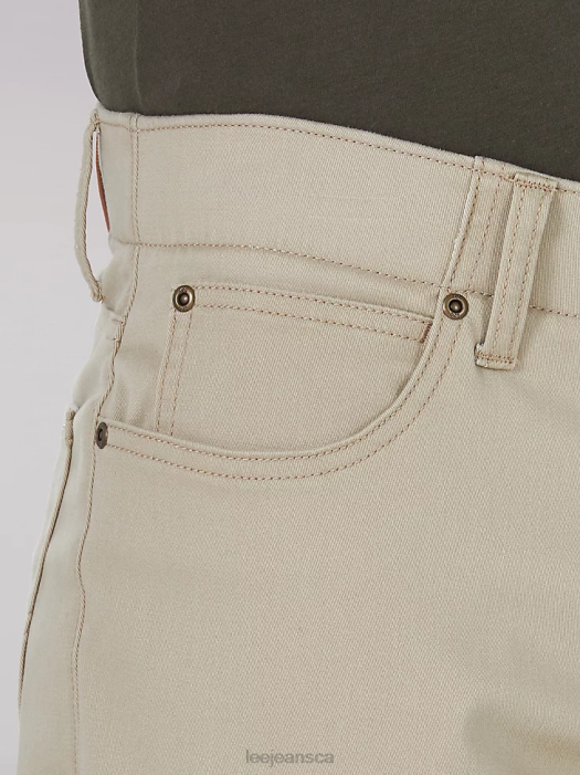 Lee Men Extreme Motion MVP Straight Fit Twill Pant KC Khaki Clothing 480T733 - Image 3