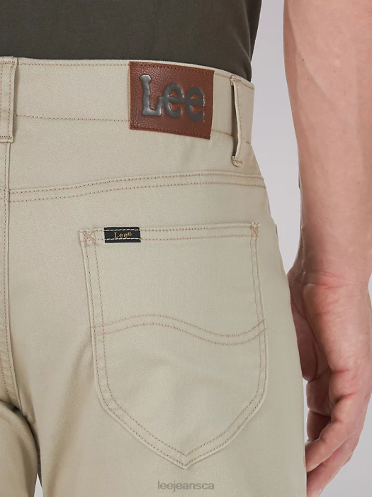 Lee Men Extreme Motion MVP Straight Fit Twill Pant KC Khaki Clothing 480T733 - Image 4