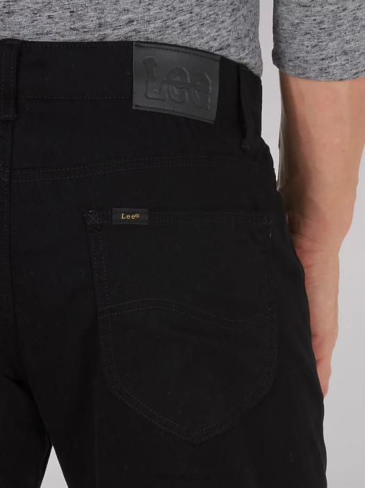 Lee Men Extreme Motion MVP Straight Fit Twill Pant Union-Alls Black Clothing 480T732 - Image 4