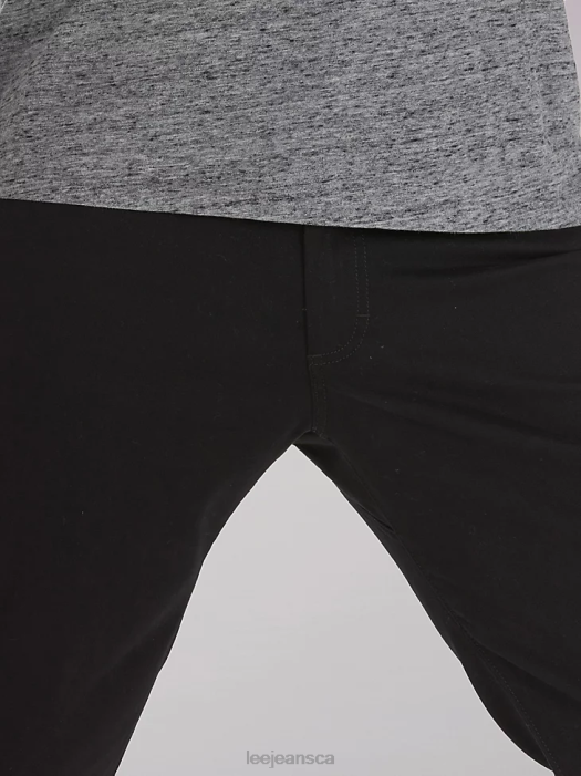 Lee Men Extreme Motion MVP Straight Fit Twill Pant Union-Alls Black Clothing 480T732 - Image 6