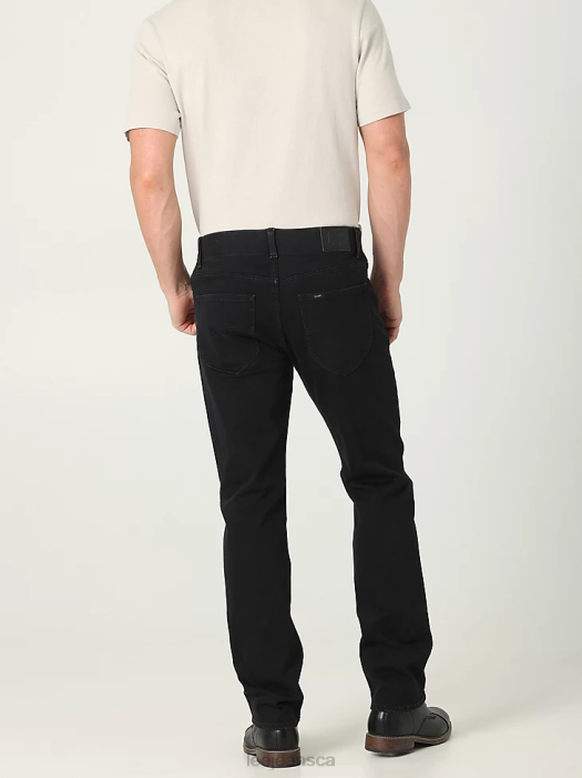Lee Men Extreme Motion MVP Straight Tapered Jean Black Rinse Clothing 480T612 - Image 2