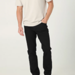 Lee Men Extreme Motion MVP Straight Tapered Jean Black Rinse Clothing 480T612