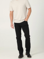 Lee Men Extreme Motion MVP Straight Tapered Jean Black Rinse Clothing 480T612
