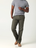 Lee Men Extreme Motion MVP Welt Pocket Canvas Cargo Pant Pine Clothing 480T802
