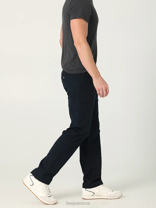 Lee Men Extreme Motion MVP Welt Pocket Canvas Cargo Pant Unionall Black Clothing 480T804 - Image 3