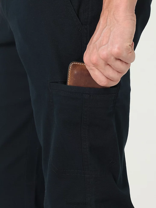 Lee Men Extreme Motion MVP Welt Pocket Canvas Cargo Pant Unionall Black Clothing 480T804 - Image 5