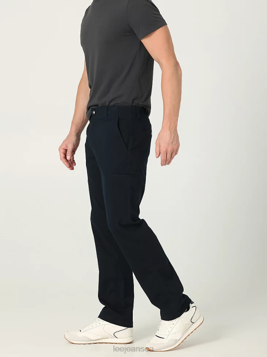 Lee Men Extreme Motion MVP Welt Pocket Canvas Cargo Pant Unionall Black Clothing 480T804 - Image 7