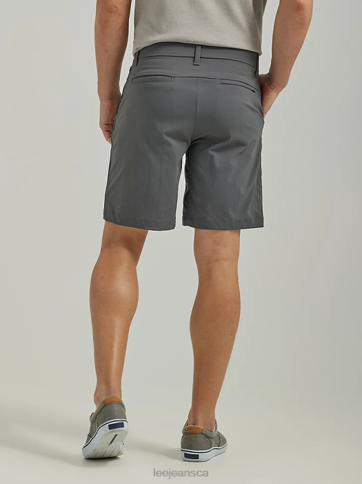 Lee Men Extreme Motion Performance Short Charcoal Clothing 480T1113 - Image 2