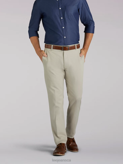 Lee Men Extreme Motion Relaxed Fit Pant (Big & Tall) Dove Clothing 480T749