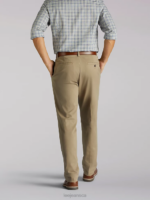 Lee Men Extreme Motion Relaxed Fit Pant Khaki Clothing 480T735 - Image 2