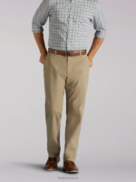 Lee Men Extreme Motion Relaxed Fit Pant Khaki Clothing 480T735
