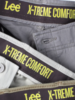 Lee Men Extreme Motion Short (Big & Tall) Iron Clothing 480T1107 - Image 3