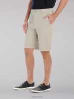 Lee Men Extreme Motion Short (Big & Tall) Stone Clothing 480T1103