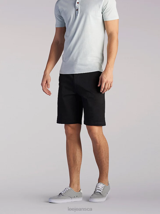 lee_men_extreme_motion_short_black_clothing_480t1083.png Lee Men Extreme Motion Short Black Clothing 480T1083 - Image 1