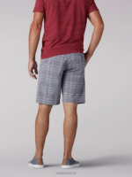 Lee Men Extreme Motion Short Iron Plaid Clothing 480T1117 - Image 2