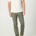 Lee Men Extreme Motion Slim Fit Khaki Pant Muted Olive Clothing 480T765