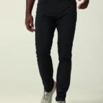 Lee Men Extreme Motion Slim Fit Synthetic Pant Black Clothing 480T710