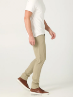Lee Men Extreme Motion Slim Fit Synthetic Pant Kansas Khaki Clothing 480T705 - Image 3